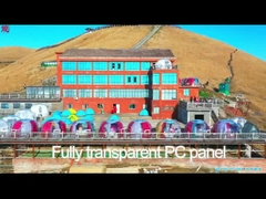 Barraca visível portátil da bolha da proteção UV com sistema de iluminação