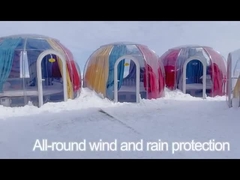 Barracas UV impermeáveis 4m2 da bolha do espaço livre da proteção - ventilação 24m2