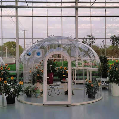 Qualidade  PC Polycarbonate Garden Bubble Tent Diameter 3.5m Large Dome Tent fábrica