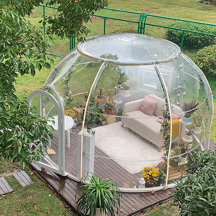 Casa clara da abóbada da espessura 5mm da barraca da bolha do iglu do ISO para locais de encontro de esportes