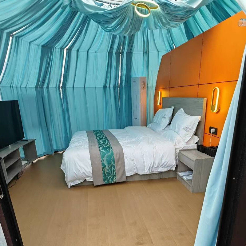 99.9% Resistência UV Tenda de bolhas de iglu para acampamento ao ar livre