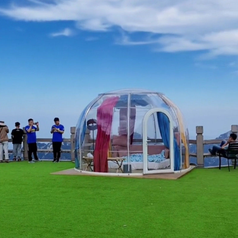3m x 2.3m Tenda Igloo Bubble Waterproof PC Clear Dome Tenda para festas e eventos